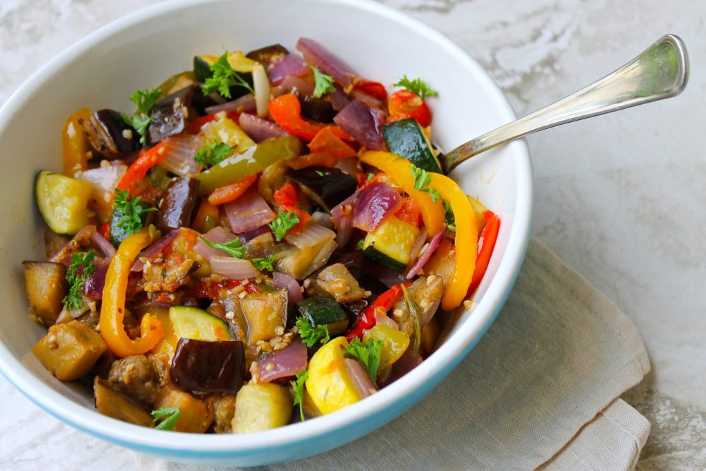 Ratatouille servida