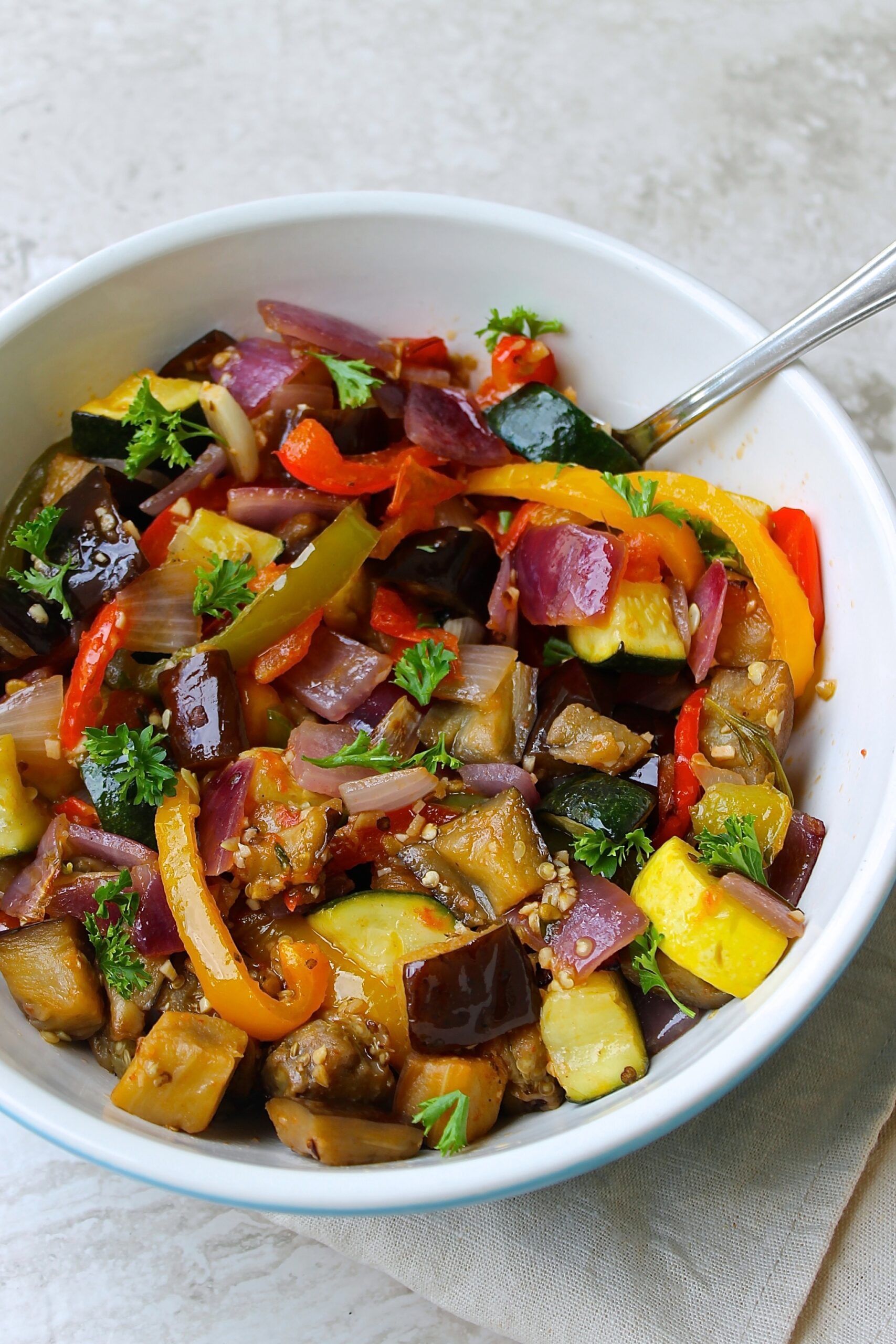 Ratatouille a la parrilla