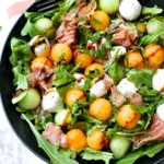 Ensalada de prosciutto y melón