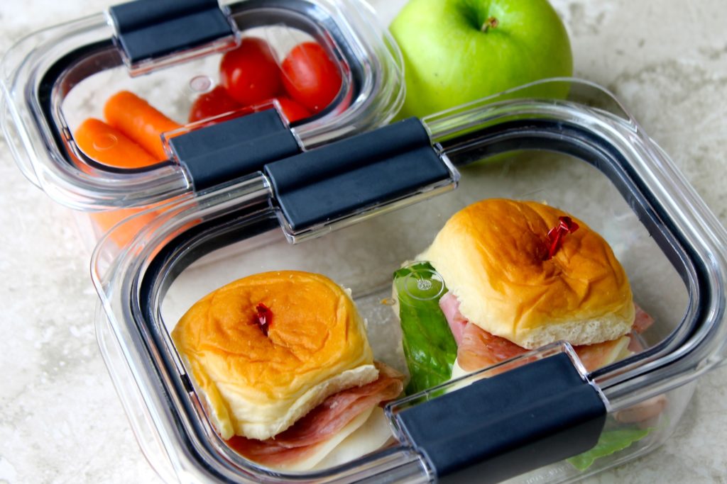 school lunch sandwiches