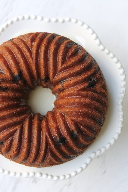 Lemon Blueberry Bundt Cake