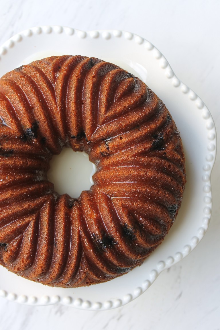 Lemon Blueberry Bundt Cake