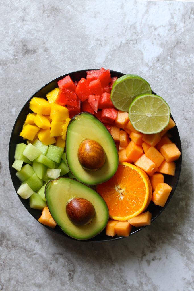 Melon Salad with Avocado-Honey Dressing - EnriLemoine