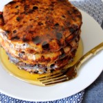 blueberry cottage cheese pancakes