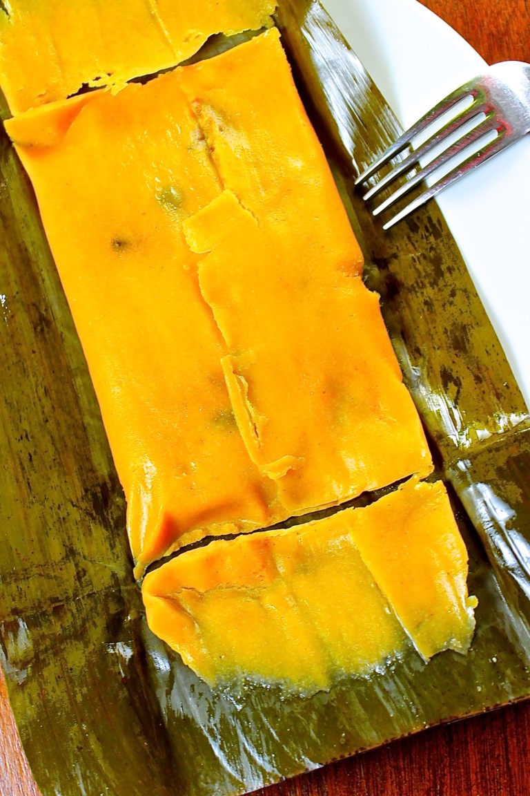 hallacas caraqueñas de cerdo