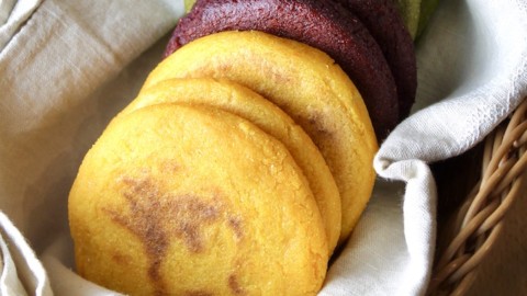 arepas multicolores
