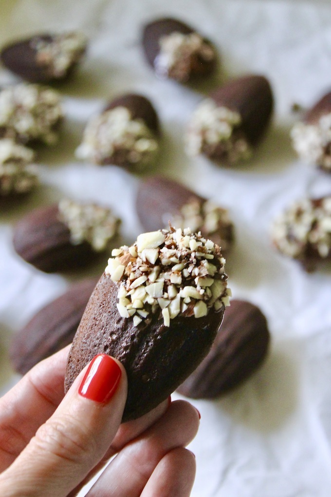 Chocolate Madeleines - A Baking Journey