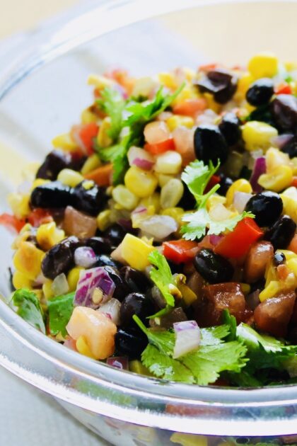 Black Bean and Grilled Corn Salad