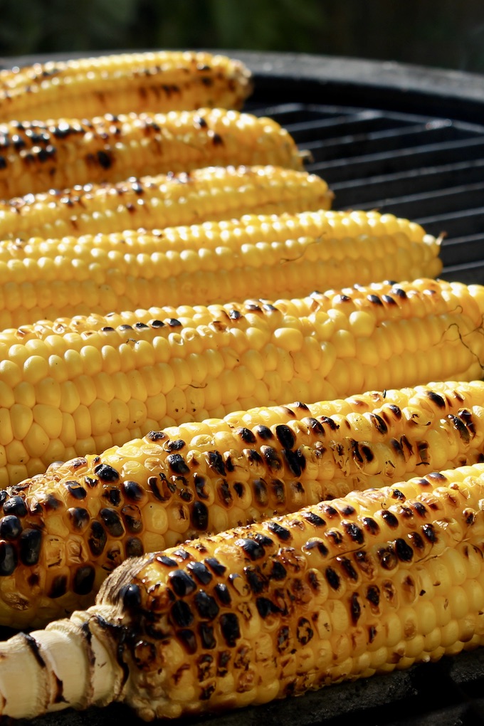 grilled corn on the cob