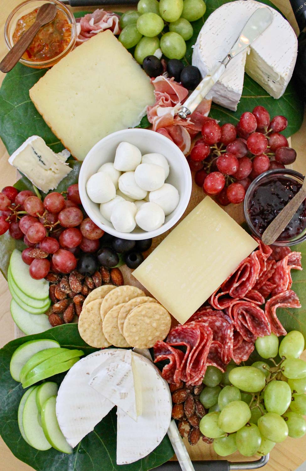 cómo montar una tabla de quesos