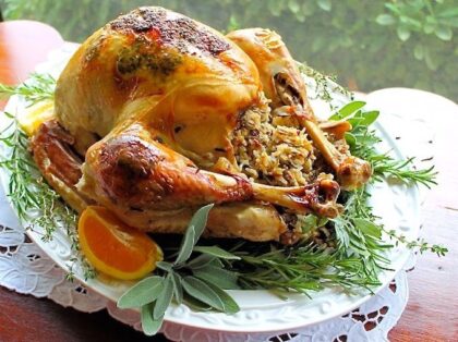 herb-roasted turkey