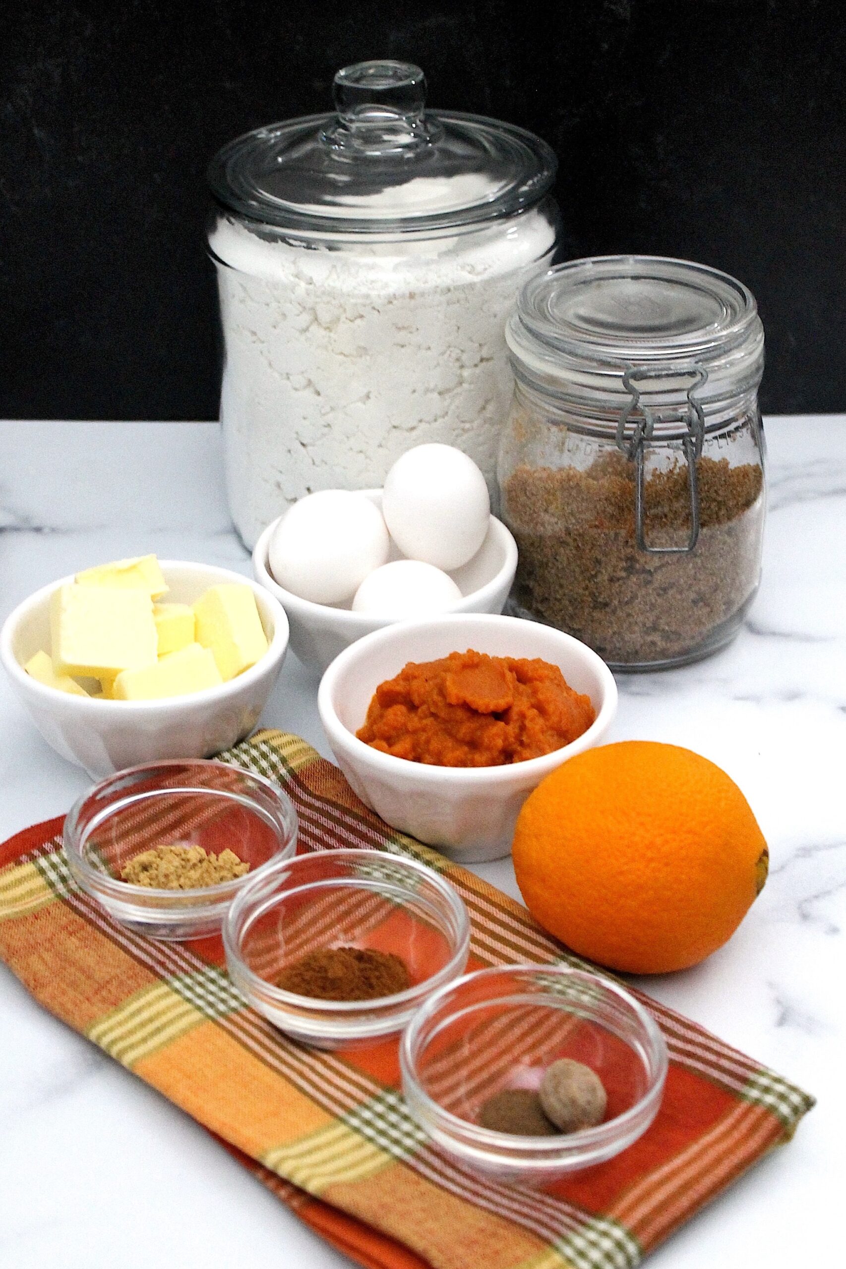 pumpkin-spice bread with orange zest