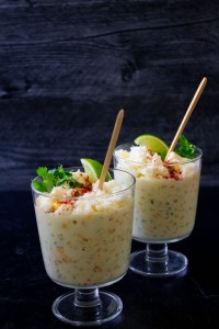 esquites ensalada de maíz