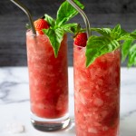 strawberry basil mojito