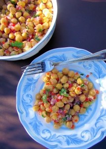Ensalada de garbanzos