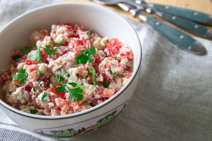 Ensalada de chanclish