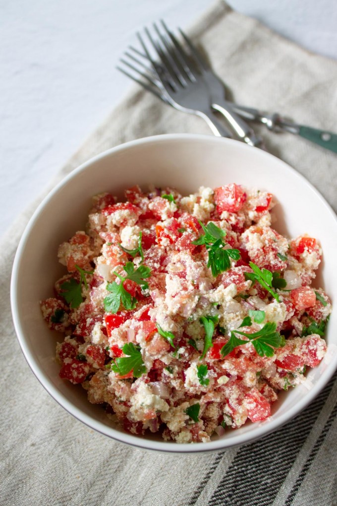 ensalada de shanklish