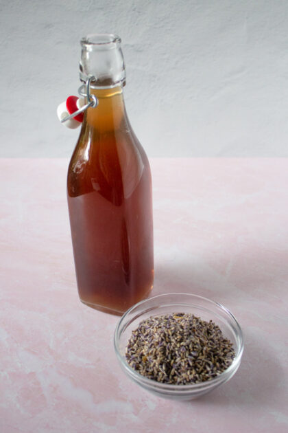 dry lavender syrup recipe