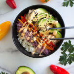 poke bol de atún