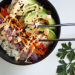 tuna poke bowl
