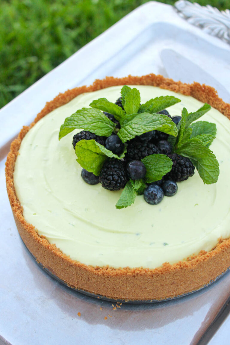 No-bake mojito cheesecake recipe