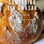 pan campesino sin amasar