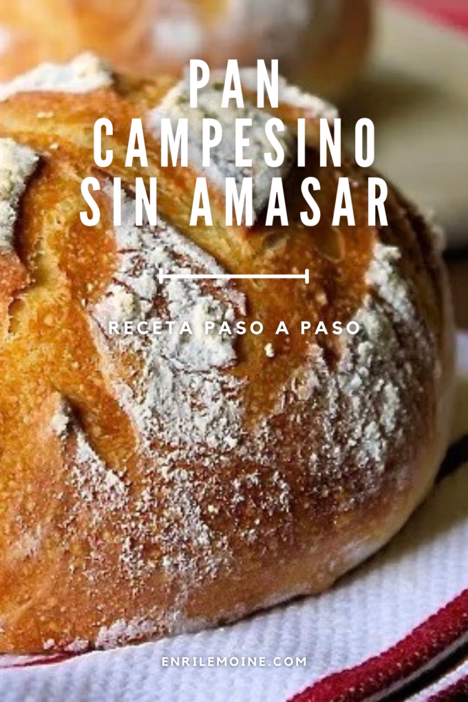 pan campesino sin amasar