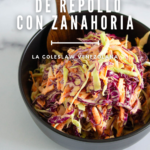 ensalada de repollo con zanahoria