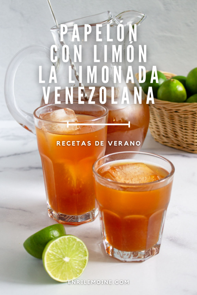 papelon con limon la limonada venezolana