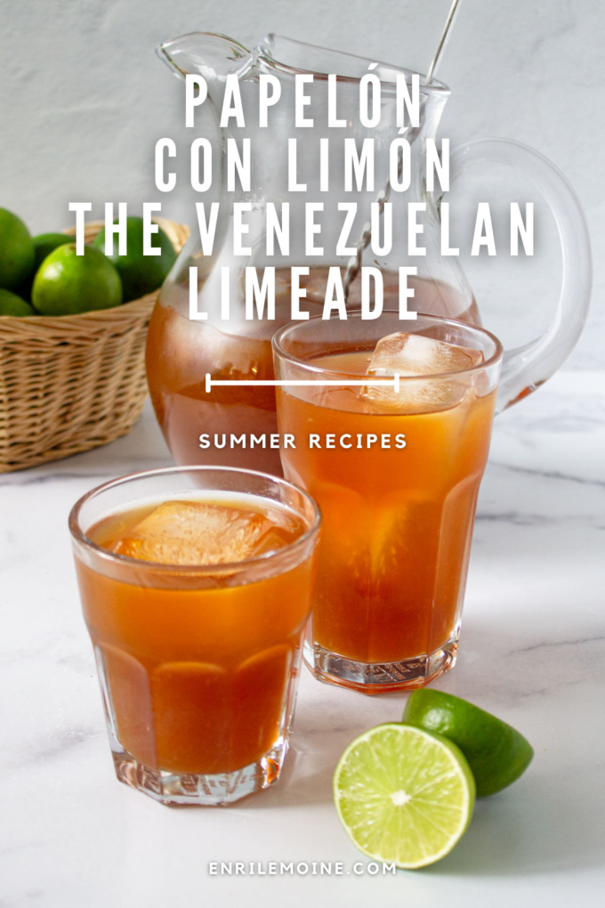 papelon con limon the venezuelan limeade