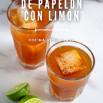 receta de papelón con limón