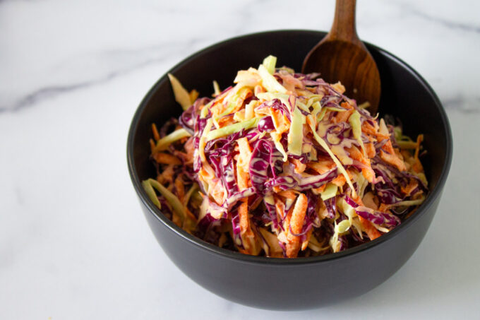 Ensalada de Repollo y Zanahorias [Receta + Video] Slaw