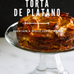 venezuelan torta de plátano