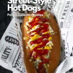 venezuelan street style hot dogs