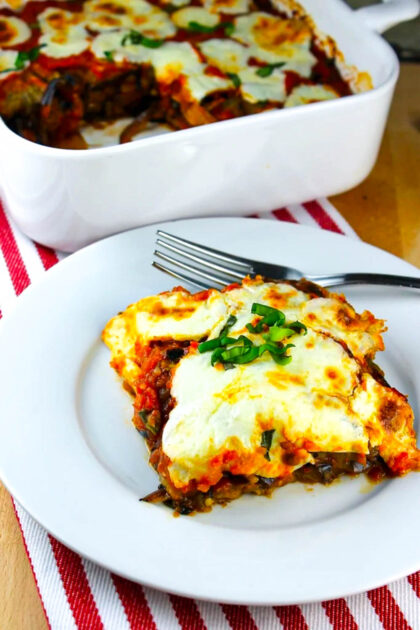 Eggplant lasagna, by enrilemoine.