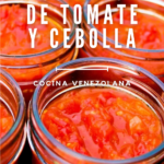 Cómo hacer sofrito venezolano de tomate y cebolla.