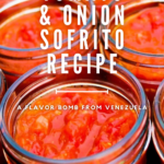 Tomato and onion sofrito recipe from Venezuela.