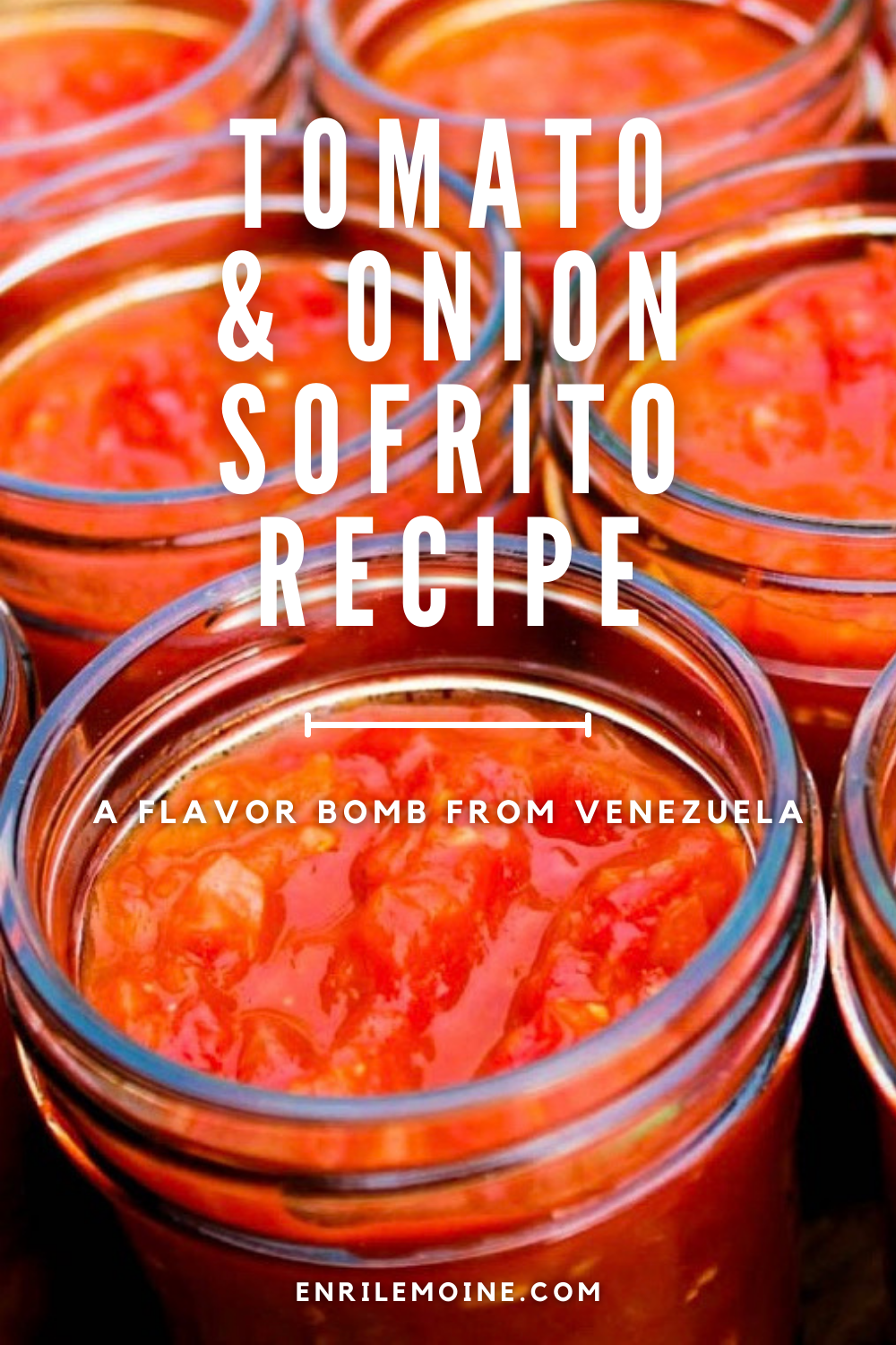Tomato and onion sofrito recipe from Venezuela, by enrilemoine.
