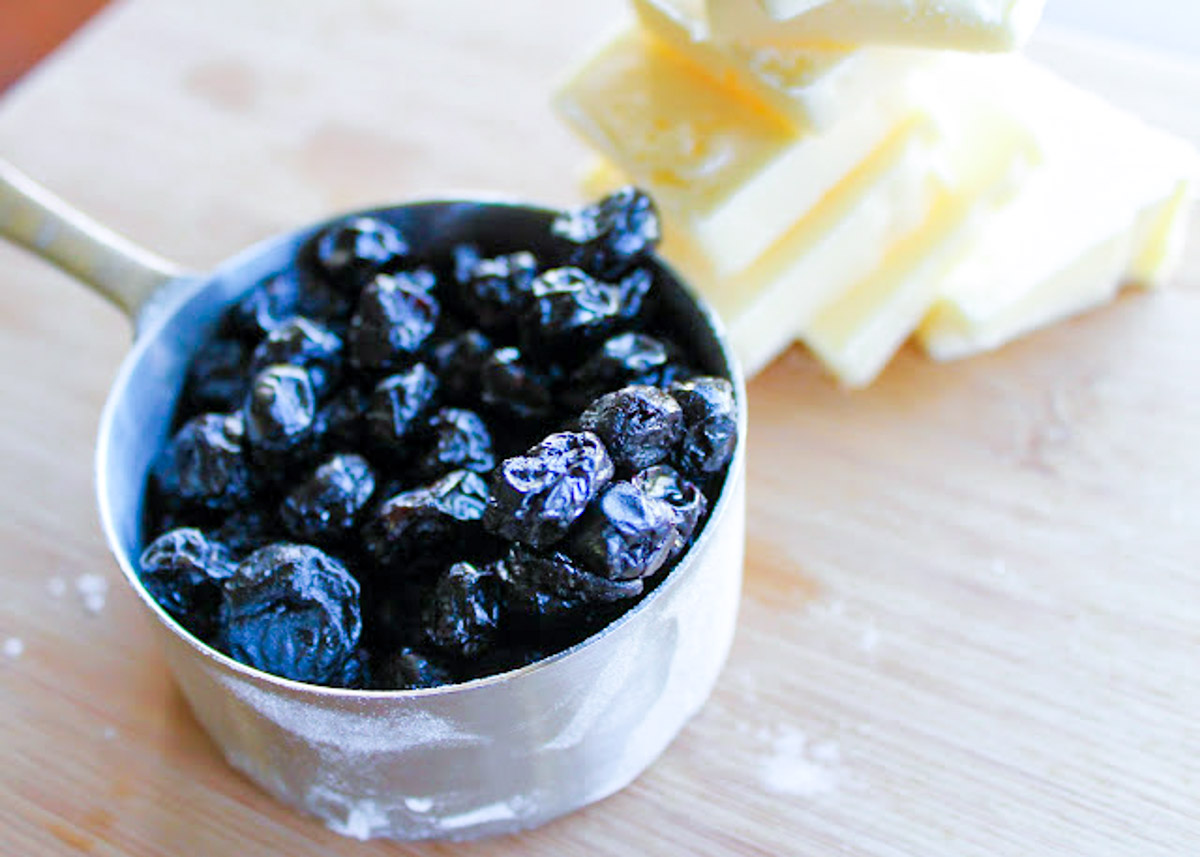 Enhance your mornings with this delicious Dried Blueberry Compound Butter