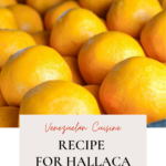 Recipe for no-Knead Venezuelan Hallacas Dough.