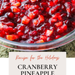 Cranberry Pineapple Sauce - Holiday Recipe
