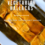 Vegetarian hallaca recipe.