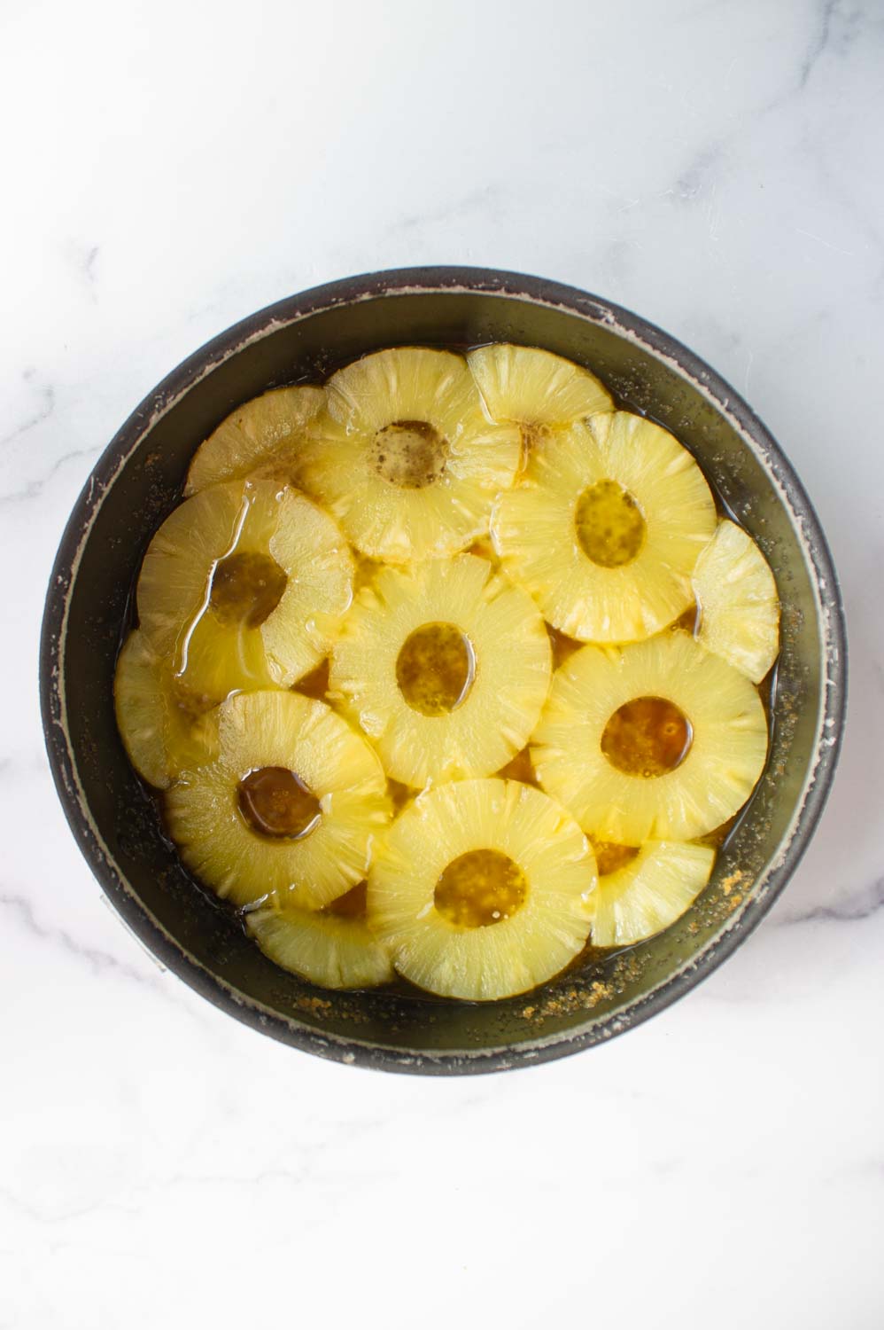 Receta venezolana de la mejor torta volteada de piña