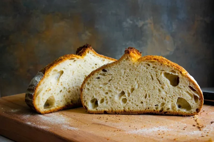 Artisan Sourdough Bread Recipe,No-knead artisan sourdough recipe,rustic sourdough bread recipe,No-Knead Sourdough Bread in 6 Steps,How to Make Rustic No-Knead Sourdough Bread in 6 Steps,How to make sourdough bread