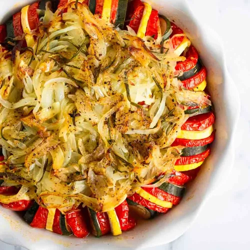 Tomato, Zucchini & Yellow Squash Tian | Provençal Recipe